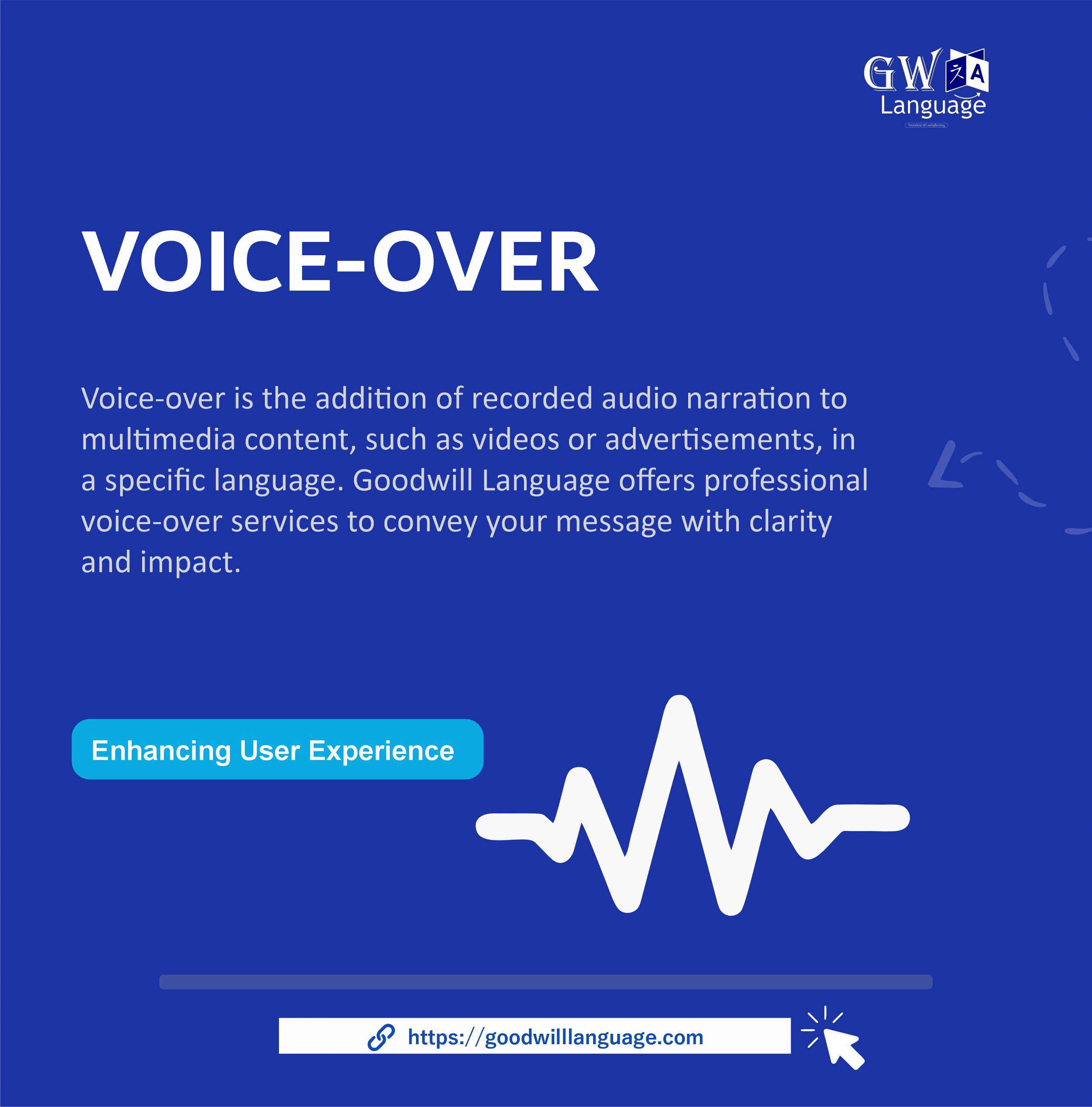 voice over service in Nigeria | Africa - Goodwill Language Solution